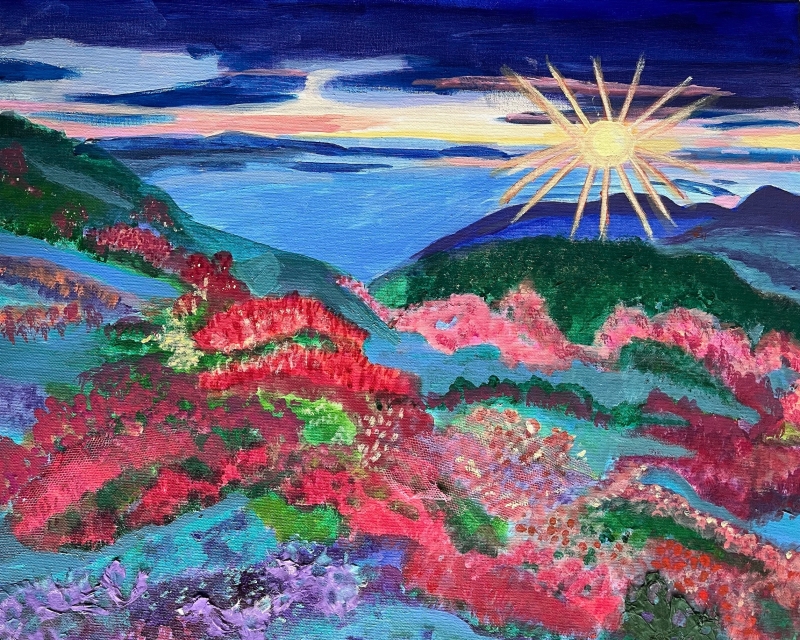 Magnificient Maine by artist Rosalinda Peña